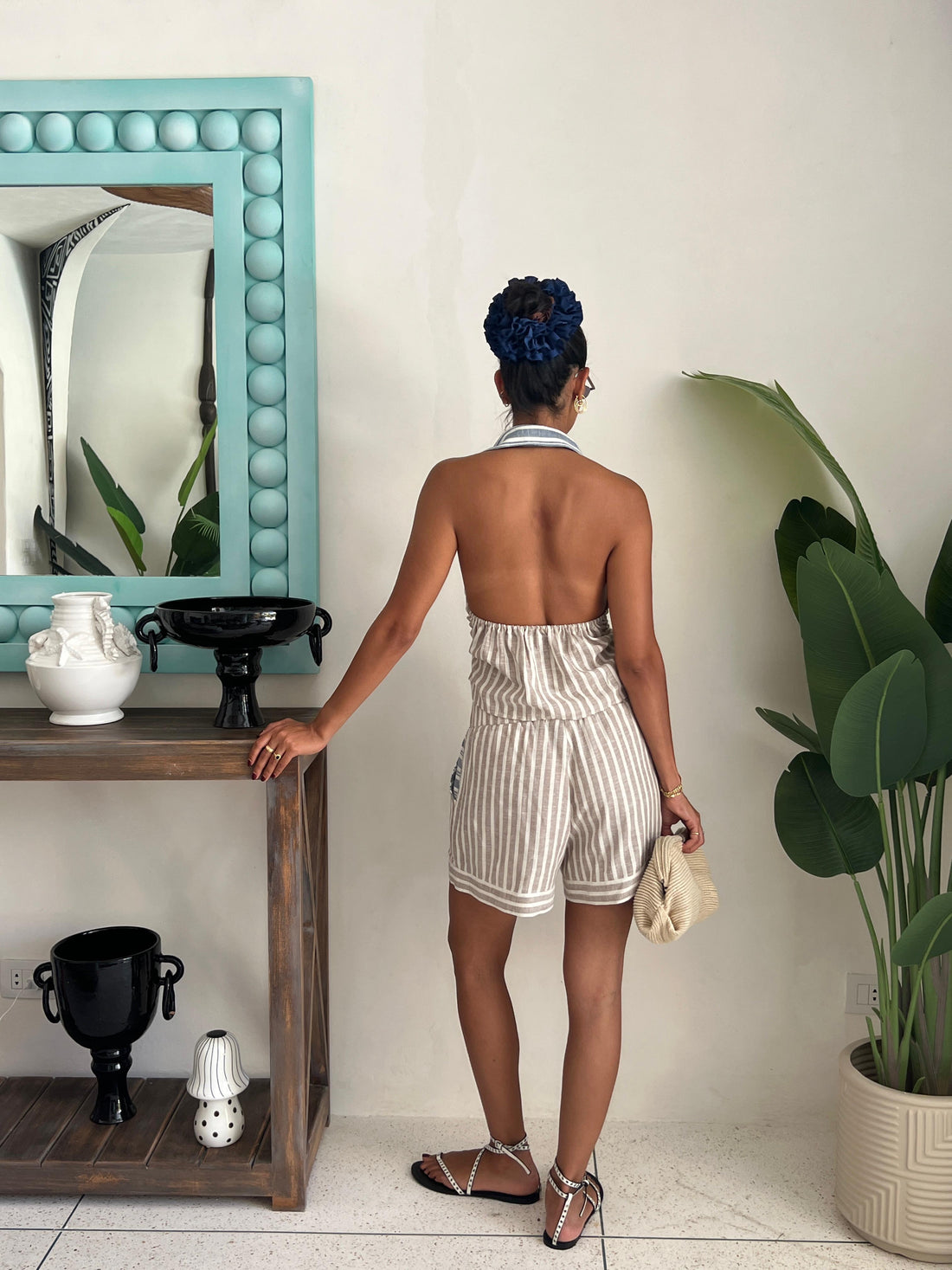 Off Duty Halter Top