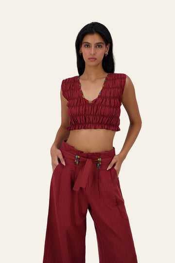 Astik Crop Top